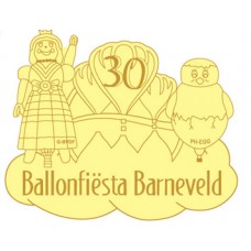 Snow White Doll G-BVDF 30th Ballonfiesta Barneveld with Chic PH-EGG all Gold